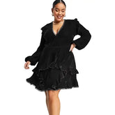 Velvet Robe Dress